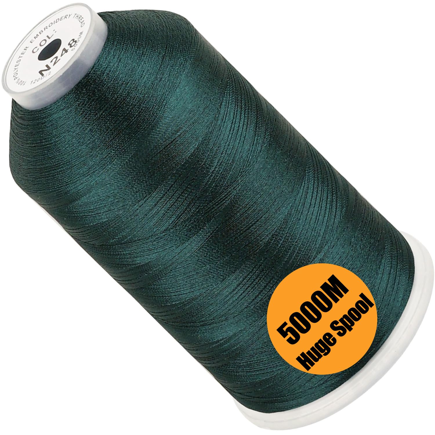 Amazon.com: New brothread - Single Huge Spool 5000M Each Polyester