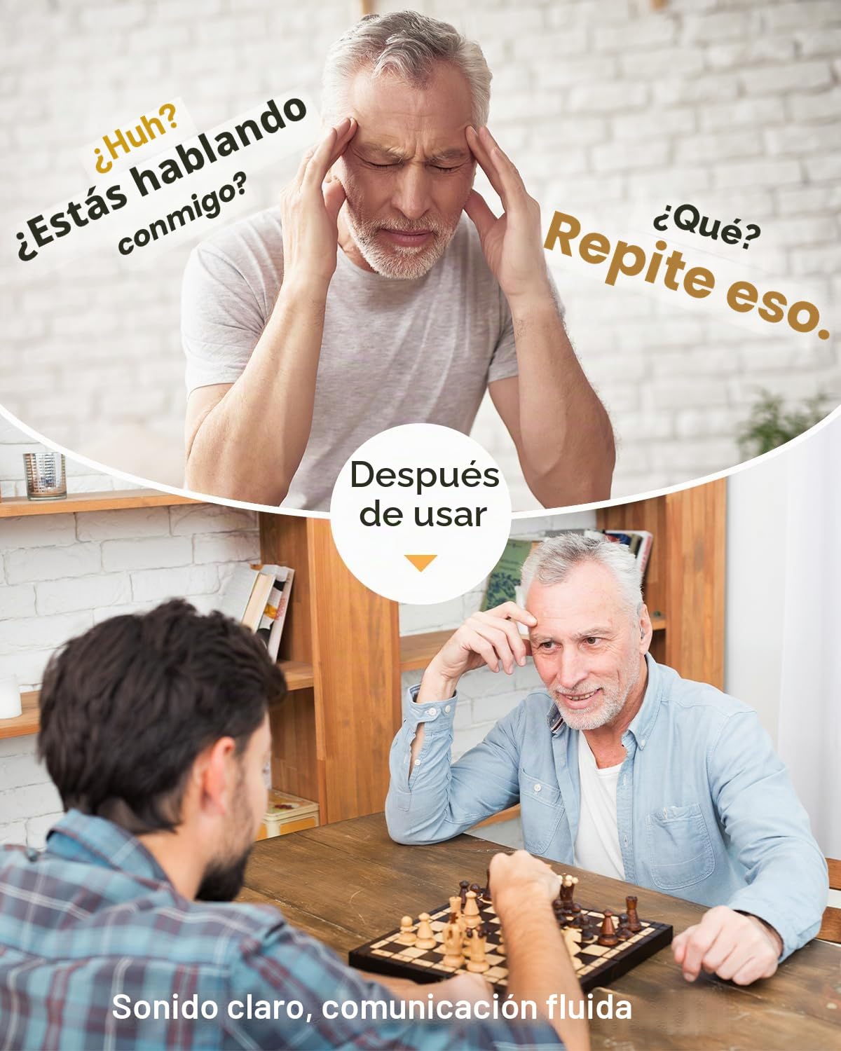 Britzgo Dispositivo de audio recargable 1204 de hasta 40 horas de duración de la batería. Diseño ligero con auriculares TPE. Ideal para el hogar y viajes. Incluye manual de usuario multilingüe (plata