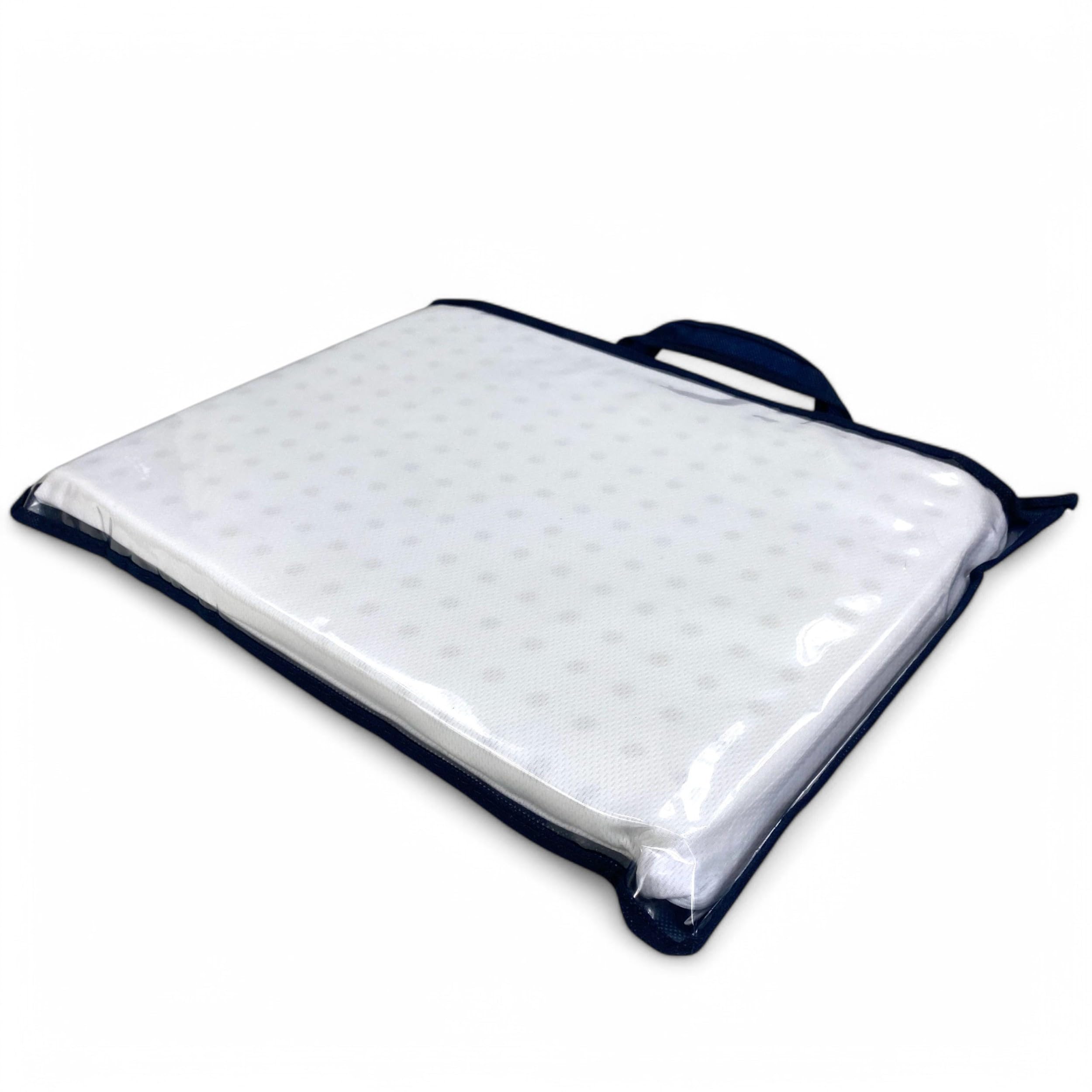 Tex family Coussin à mémoire de forme pour enfants - Anti-étouffement, respirant, hypoallergénique, déhoussable - Oreiller ergonomique pour lit bébé et lit - Fabriqué en Italie - 40 x 60 cm