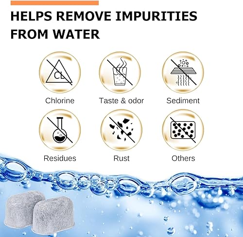 Miniatura 5 de Kit de inicio Keurig de repuesto para cafeteras K-Compact, K-Duo, K-Duo Essentials, K-Latte, K200K250 (incluye soporte corto para filtro de agua y 2