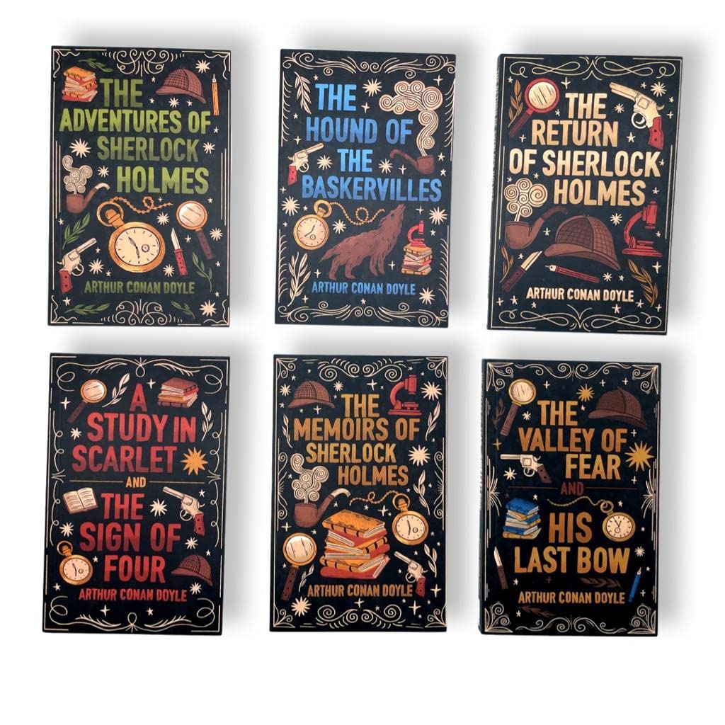 The Sherlock Holmes - Set di libri per bambini in scatola, libri per bambini, set di libri per bambini