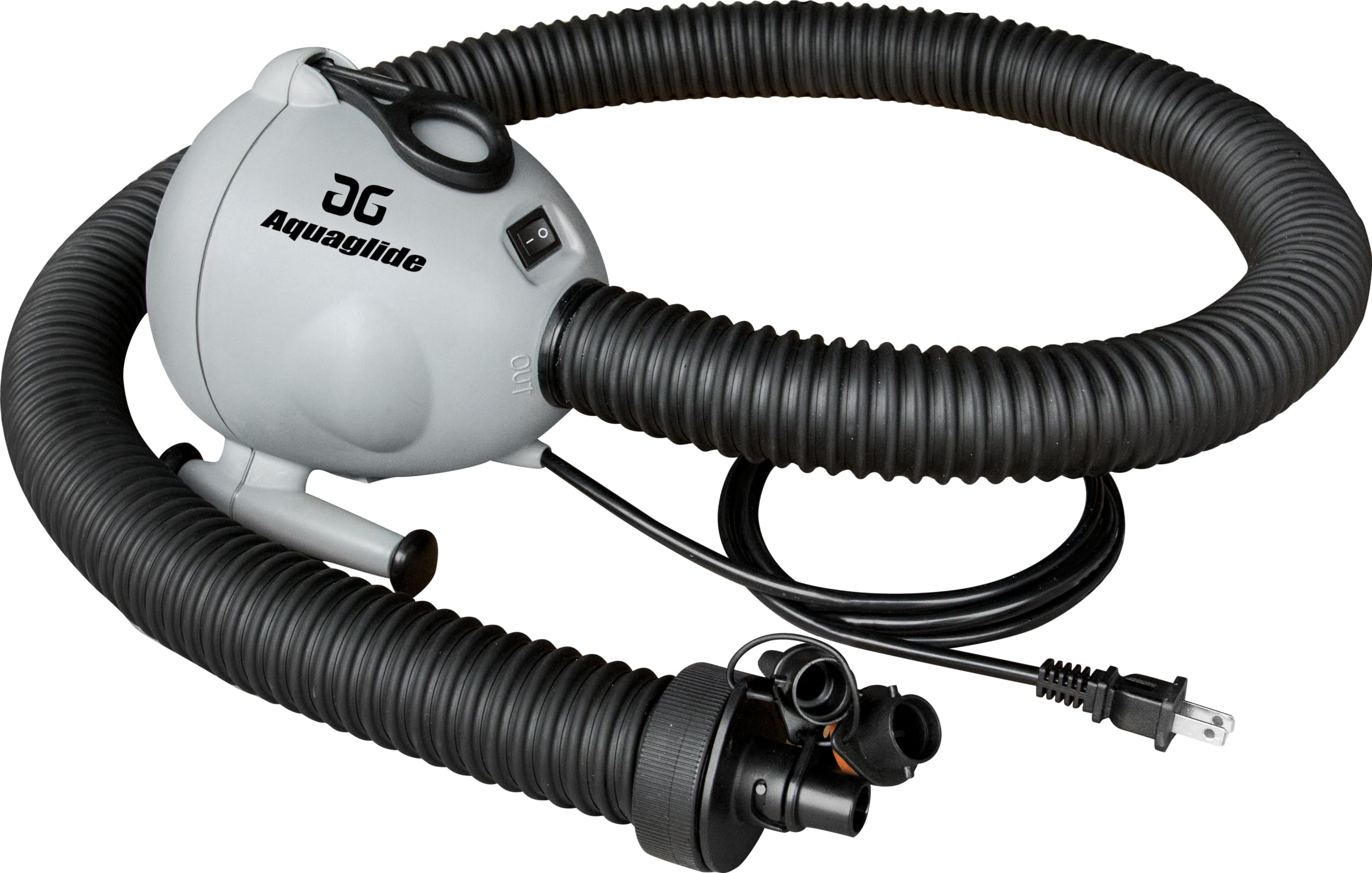 Aquaglide Hurricane 110 Volt 3.6 PSI Pump – Inflate Residential Aquapark, Small Commercial Parks & Kayaks – Great for Small to Medium Products