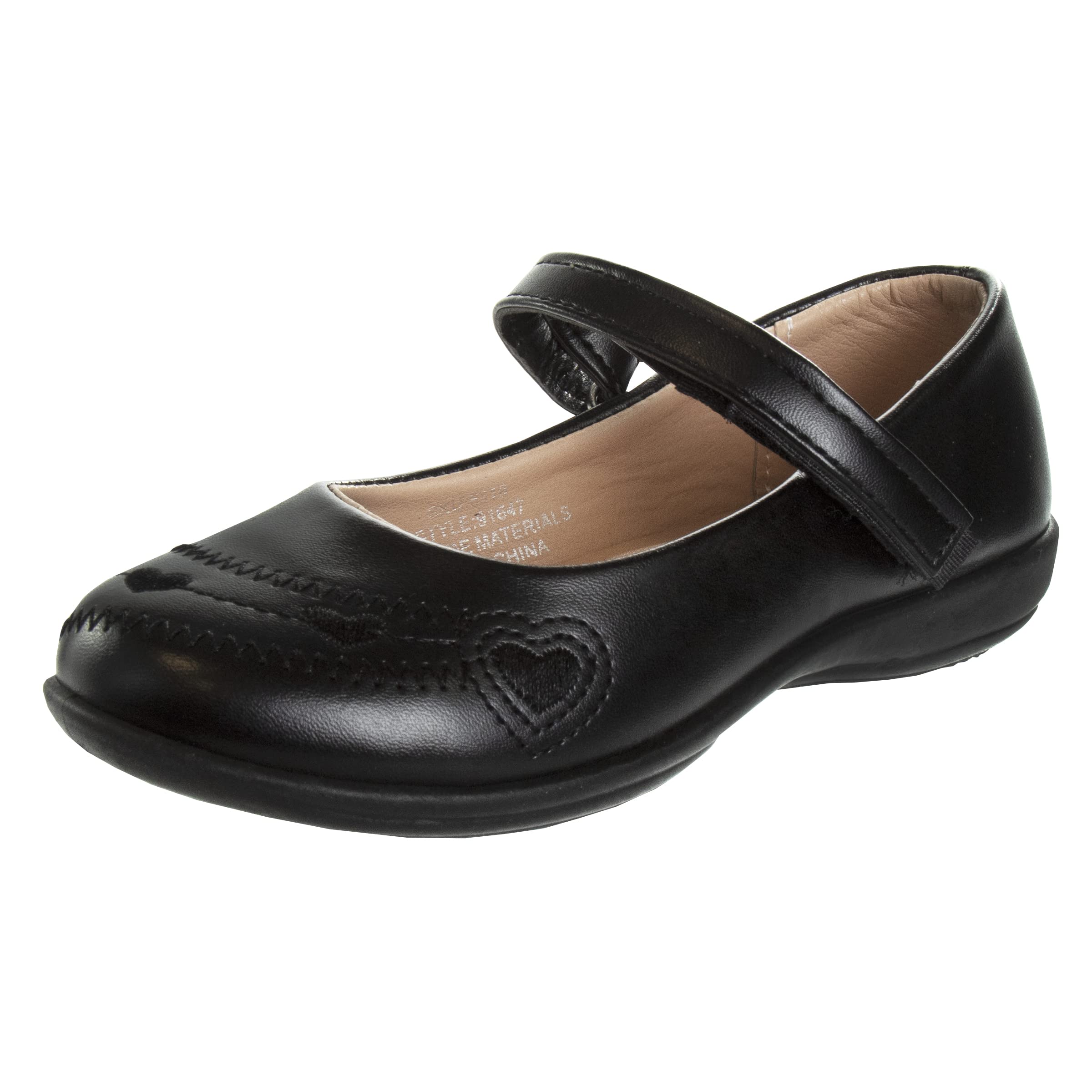 Josmo Girls Mary Jane School Uniform Shoes Flats (Toddler-Big Kid)