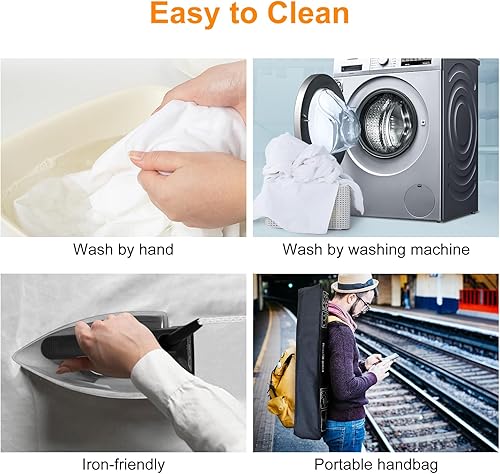 Miniatura 5 de Pantalla de proyector portátil Película de 120 pulgadas Pantallas de proyección al aire libre 4K HD Plegable Antiarrugas Pared colgante interior