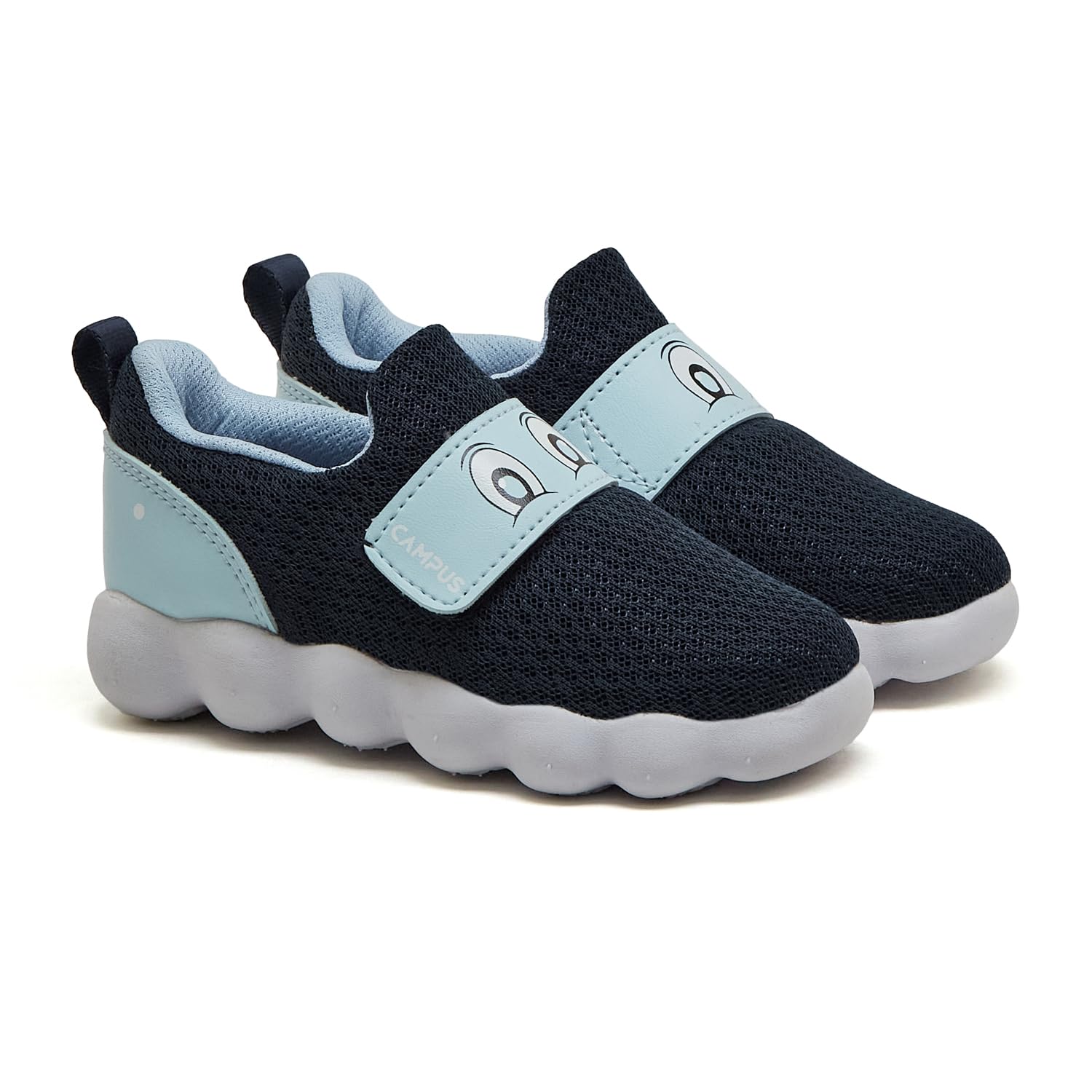 Campus Kids GIBSN Navy/L.Sky Walking Shoes - 8UK/India 1Pair 1