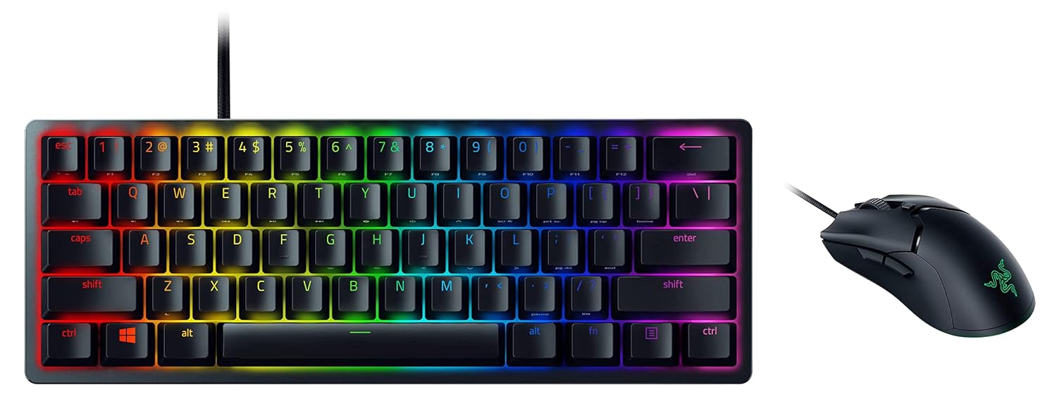 Razer Huntsman Mini Clicky Optical Purple Switch USBC Gaming Keyboard