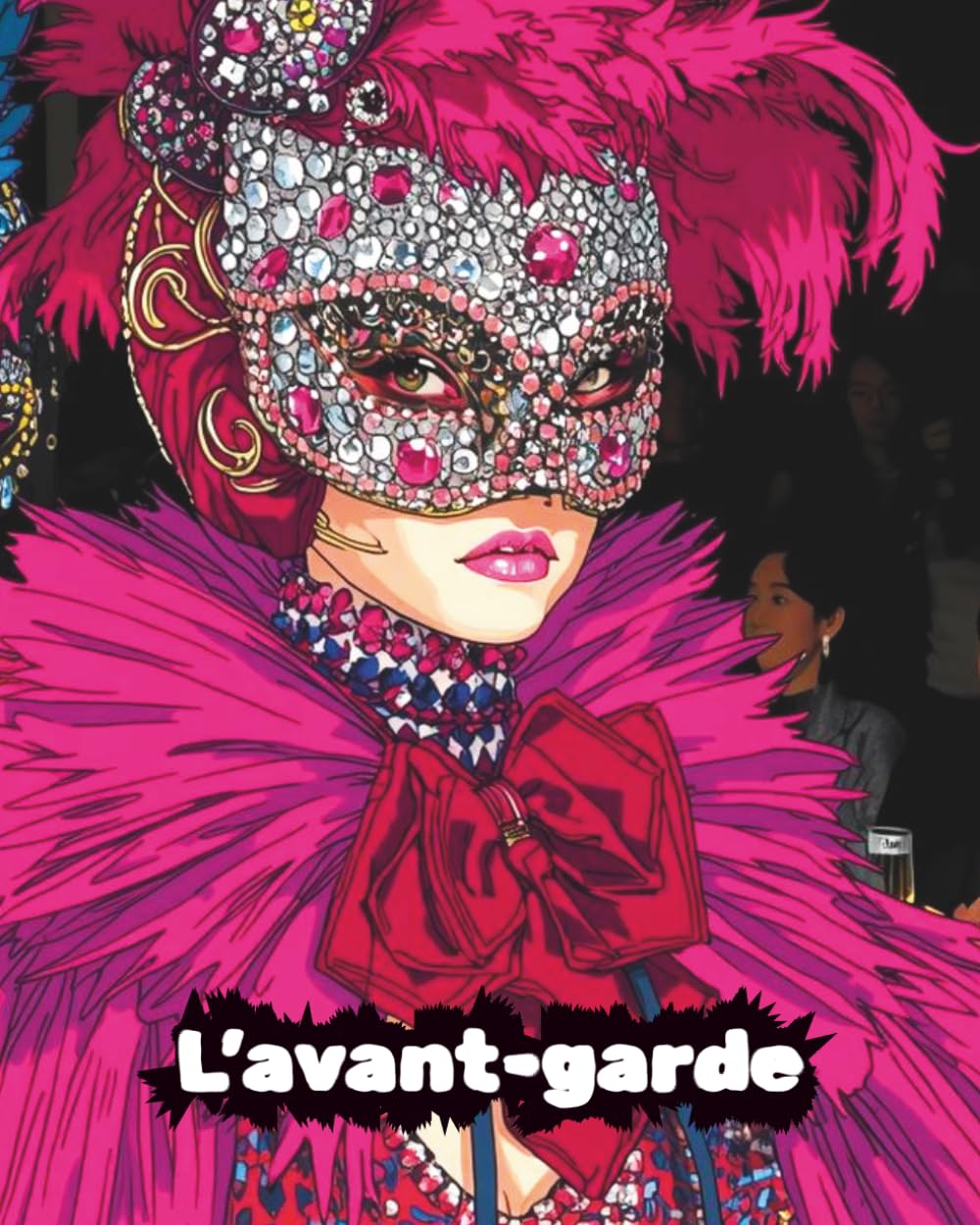 L’avant-garde: Haute Couture Colouring Book