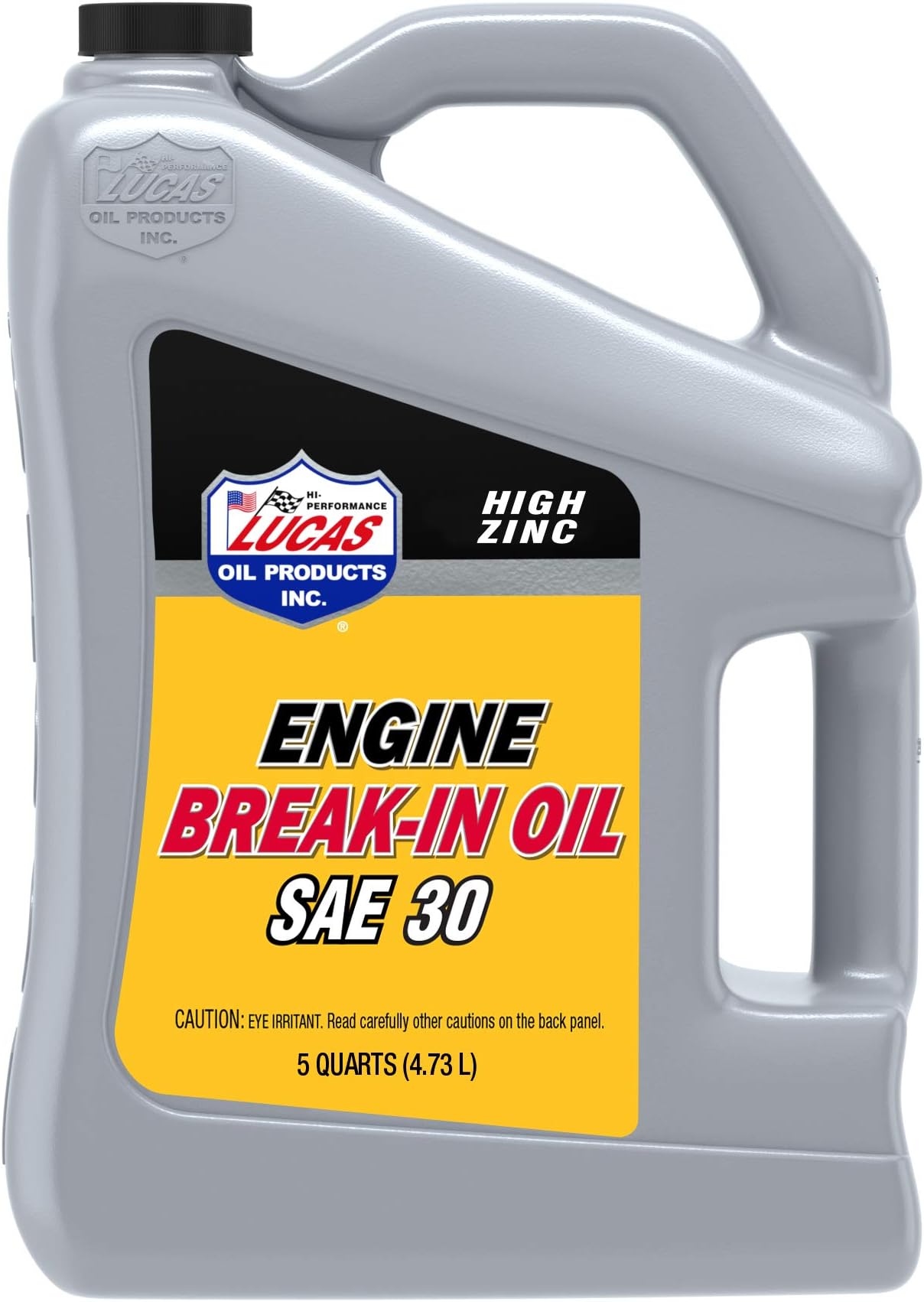Lucas Oil Engine Break-In Oil SAE 30, 5 Quart (Pack of 1)