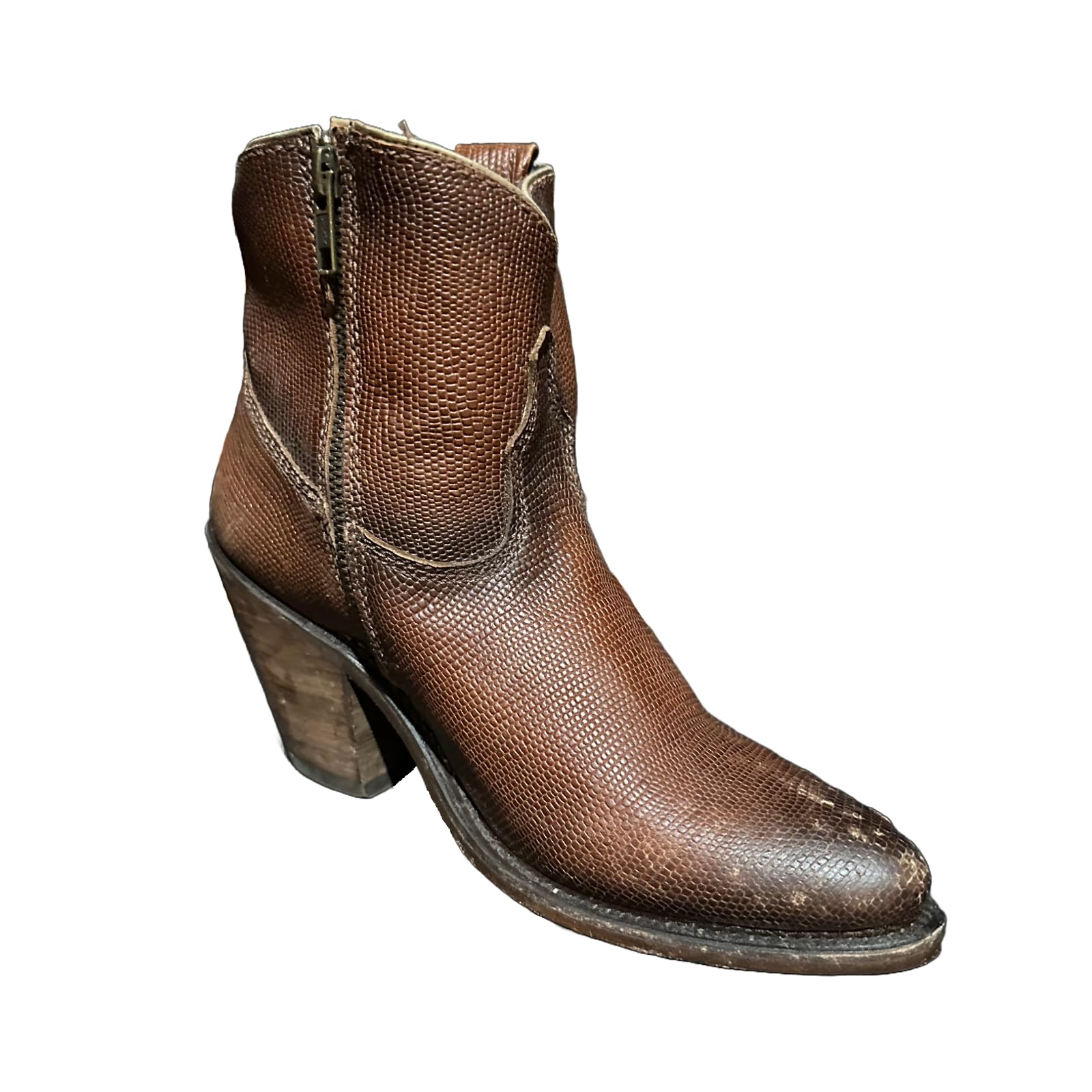 Ladies Columbus Miel Ankle Booties with Round Toe by Liberty Black