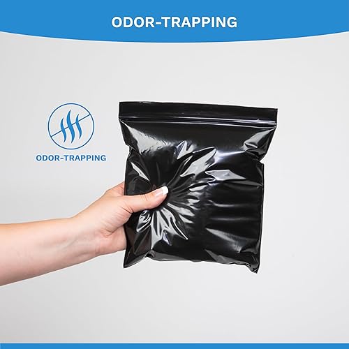 Miniatura 6 de Bolsa desechable para ostomía de 8 x 8 pulgadas (60 unidades en una bolsa)