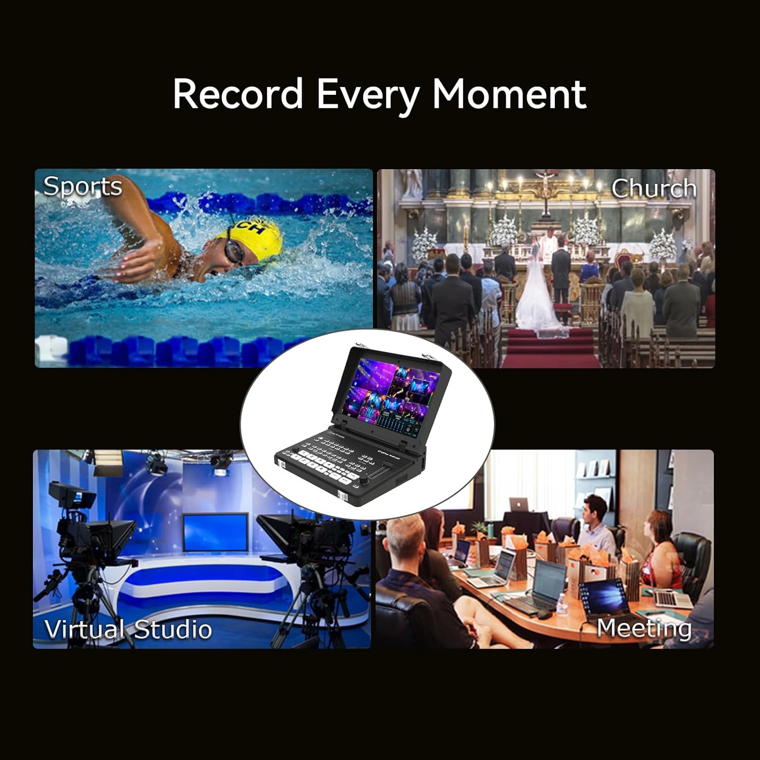 CINETREAK Stream Master SDI used for recording various events