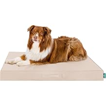 Furhaven Premium Indoor/Outdoor Cooling Gel-Top Deluxe Orthopedic Mattress, Biscuit, Jumbo