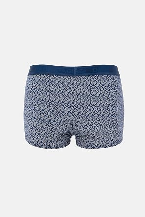 Dagi Mavi 4210 Desenli Micro Modal Boxer