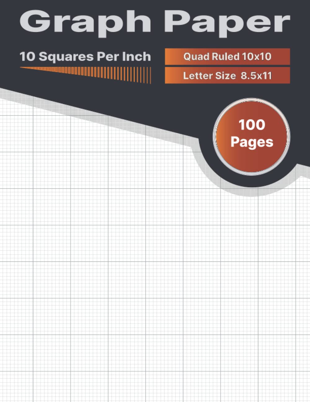 graph paper squares graph paper 10 squares per inch, 8.5 X 11 Grid
