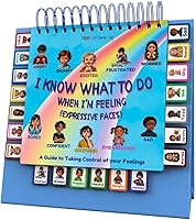 Vista 11 de Thought-Spot Sé qué hacer Flipbook: tabla de emociones para niños; materiales de aprendizaje para autismo; Tabla de sentimientos para identificar