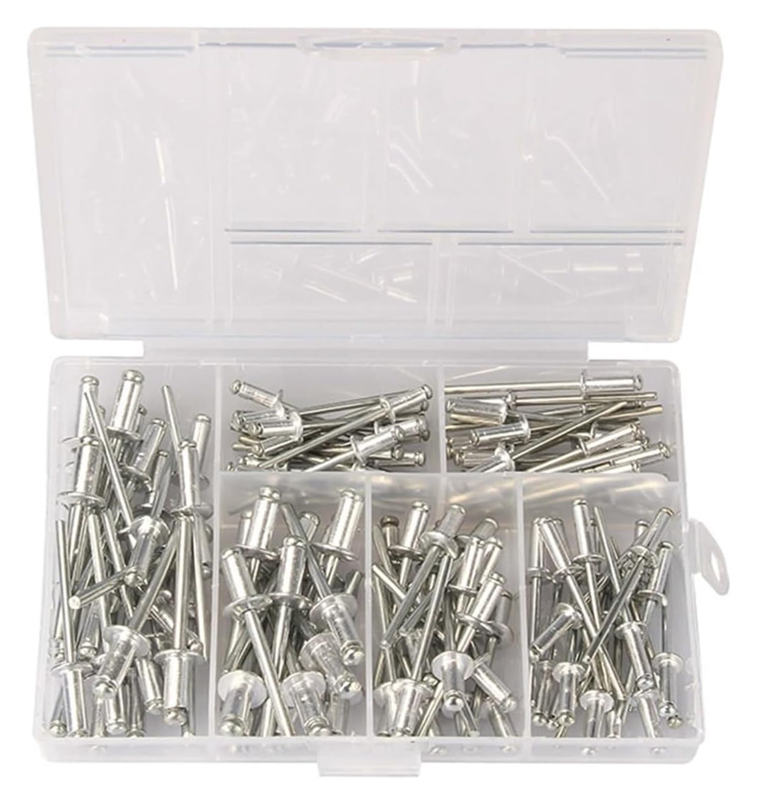 Blindniet, Blindnieten Aluminium M3,2 & M4 Flachkopf 120 Stk