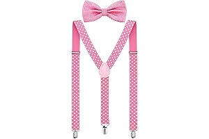 Suspender and Bow Tie Set: Unleash Your Inner Nerd