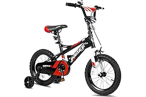 Powerful and Sturdy WEIZE Boys 16" Bicycle, Ideal for Adventurous Explorations