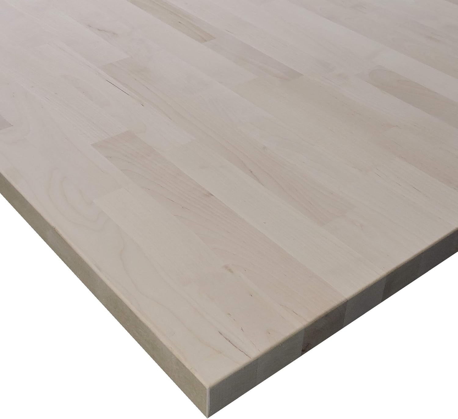 Allwood 1.5" x 18" x 36" Birch Table/Counter/Island Top ** see all Edge options ** (Sharp edges (no routing))