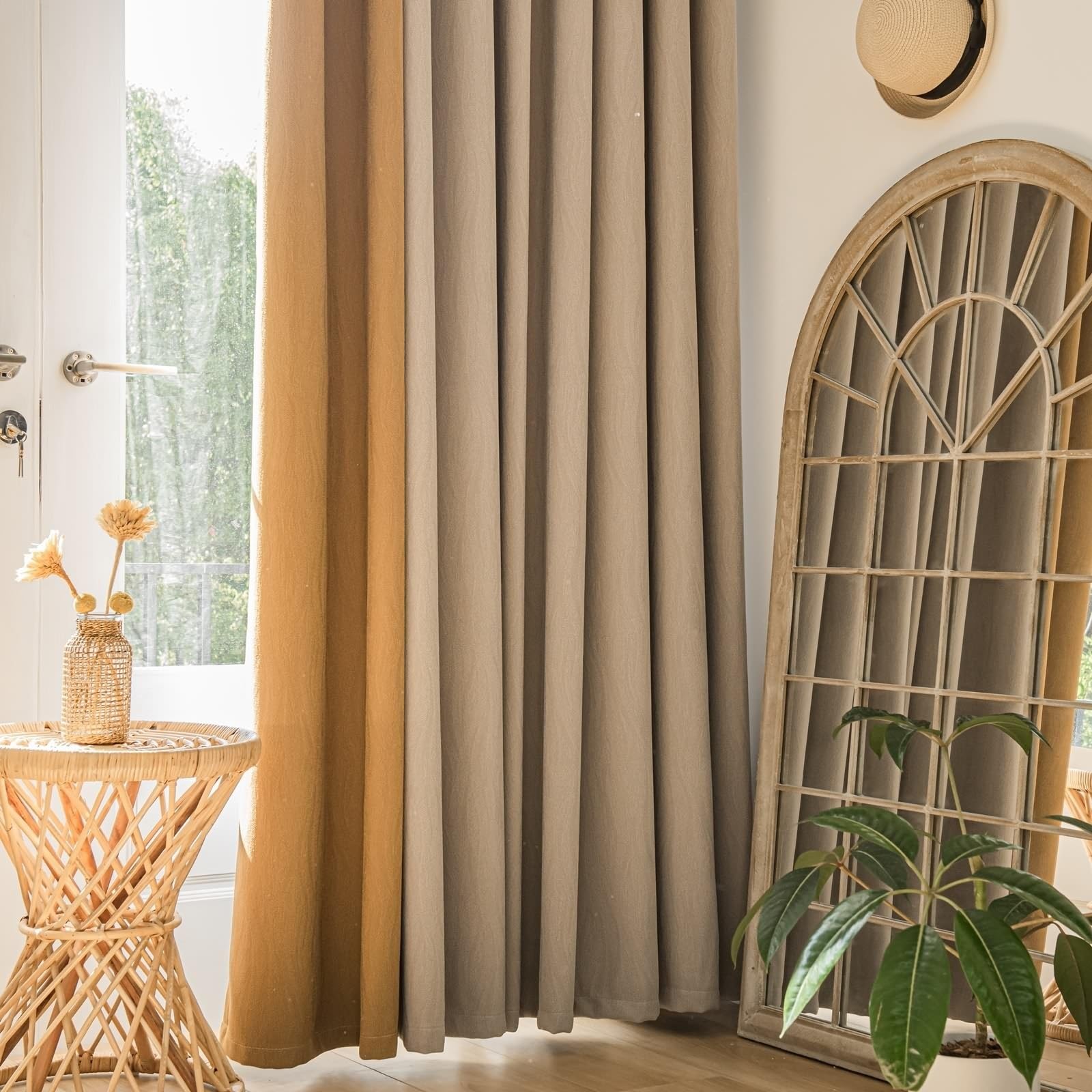 Rideaux occultants occultation totale et oeillets robustes pour chambre d'enfant