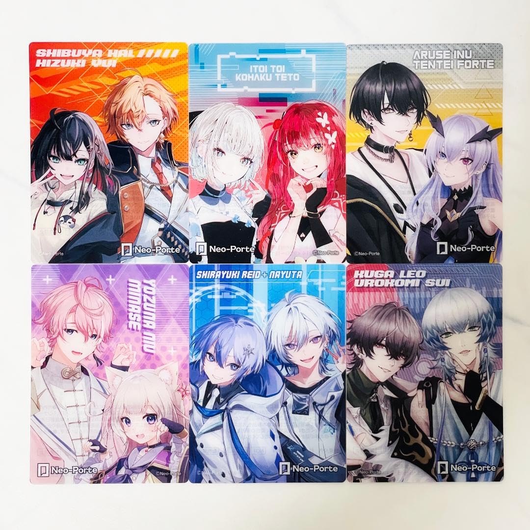 Amazon.co.jp: Neo-Porte ネオポルテ クリアカード 全6種コンプ