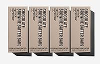 Vista 14 de Mid-Day Squares Barras de chocolate altas en proteínas, 1.16 onzas cada una, 2 unidades, 24 cuadrados, sabor a mantequilla de almendras, suministro