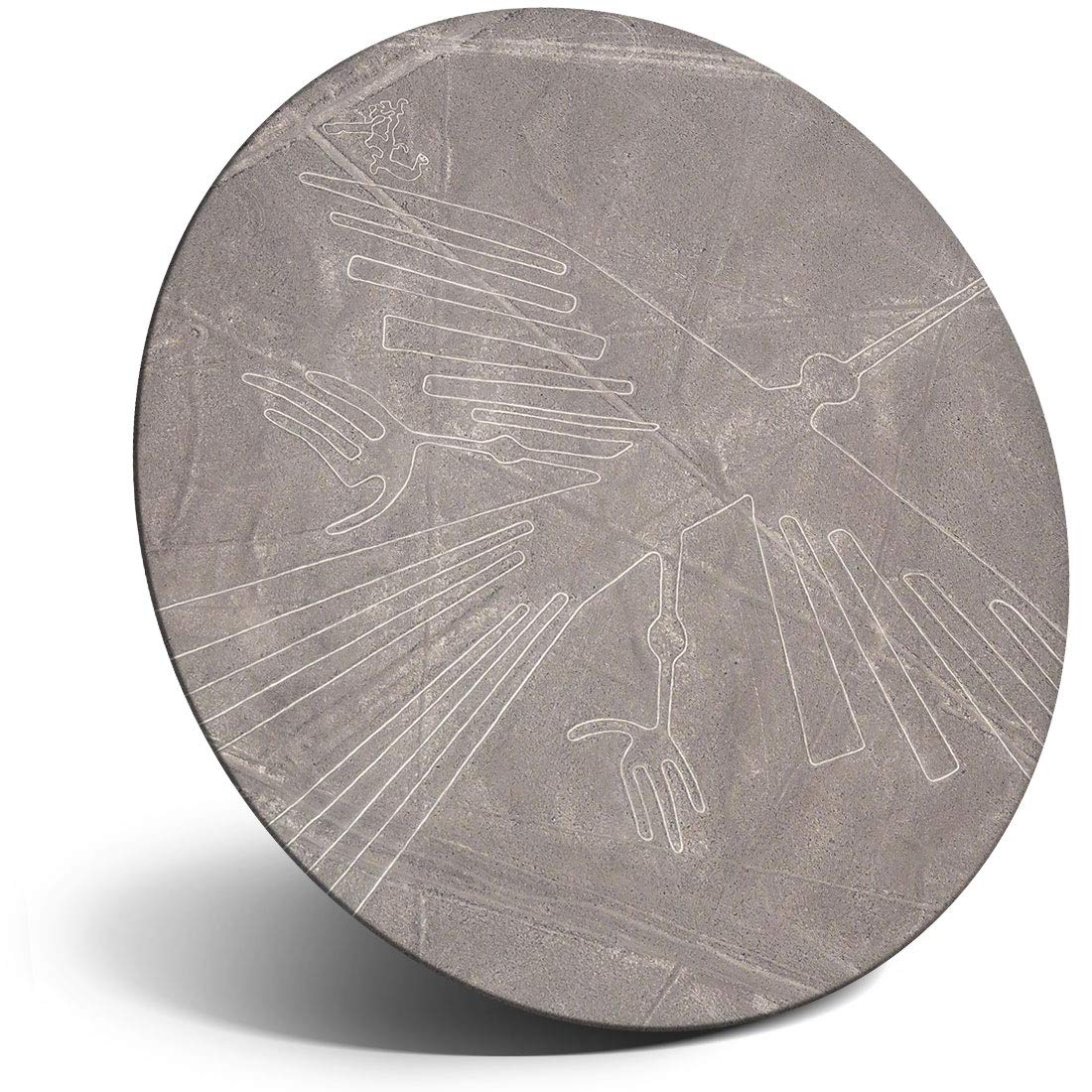 Destination Vinyl Ltd Magnet for Refrigerator, Fridge - Nazca Lines The Condor Peru for Office, Cabinet and Whiteboard, Magnetic Stickers, 21932