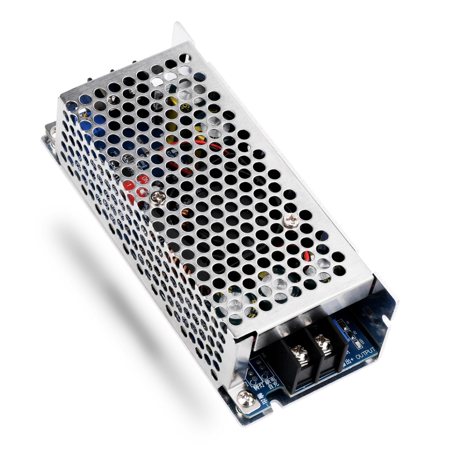 Heemol 500W DC-DC Boost Converter Modul, 10.5-60V zu 12-80V Einstellbar CC/CV, 20A Konstantstrom mit Verpolungsschutz und Temperaturregelung.