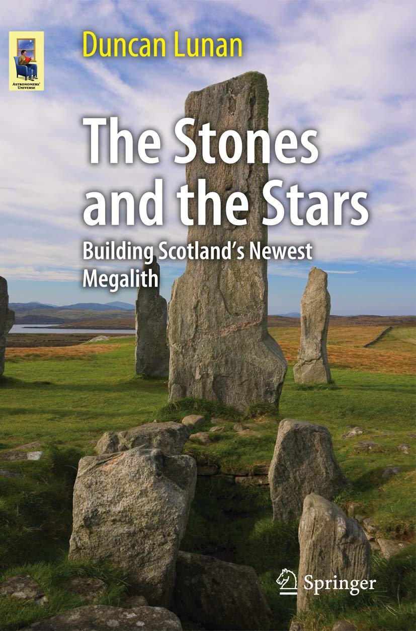 Livre Écosse mégalithe The Stones and the Stars pour lecture au coin du feu
