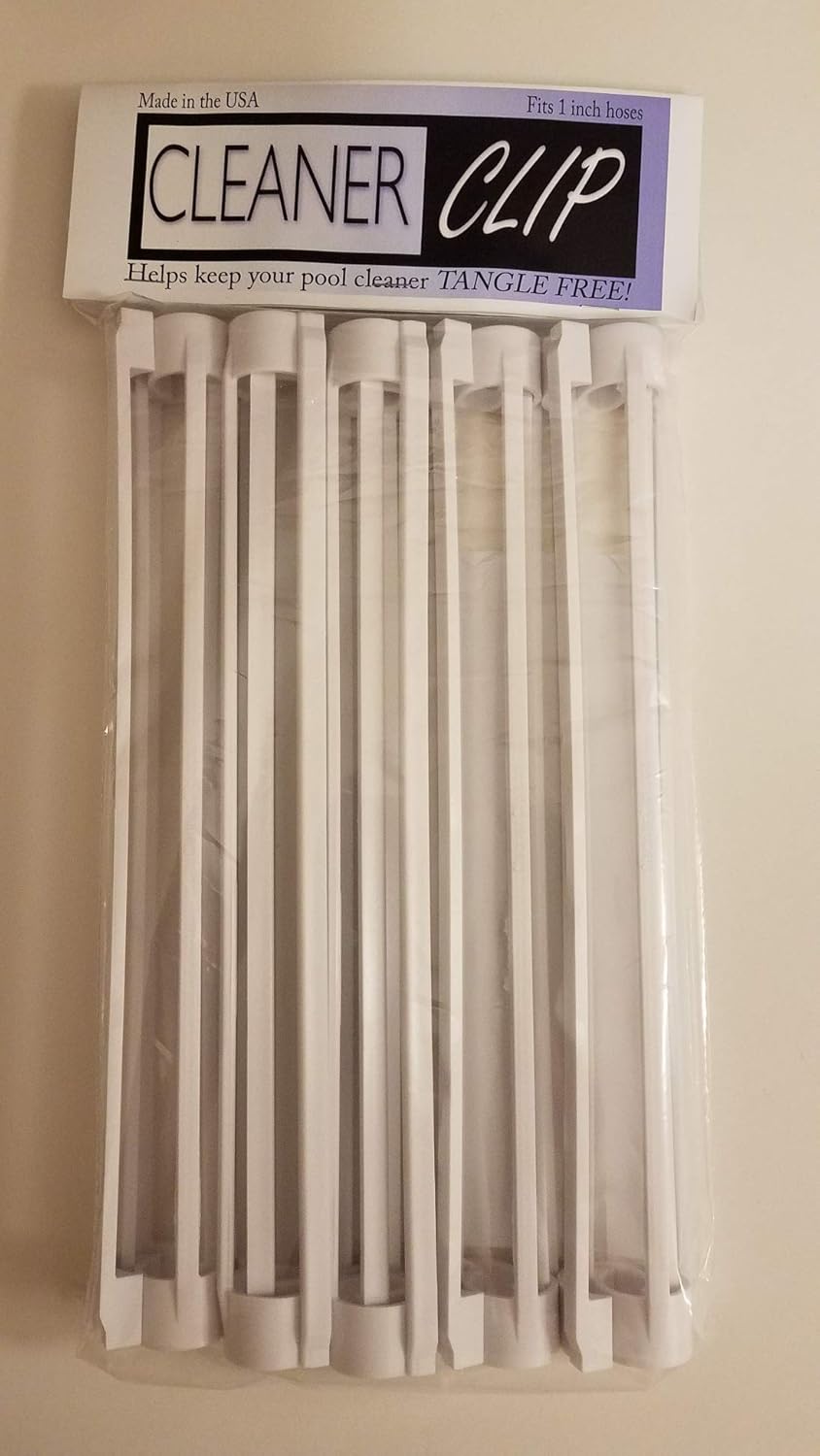 Zodiac Cleaner Clip (Pkg of 10 White Clips) Size 3/4 to 1 inch ONLY