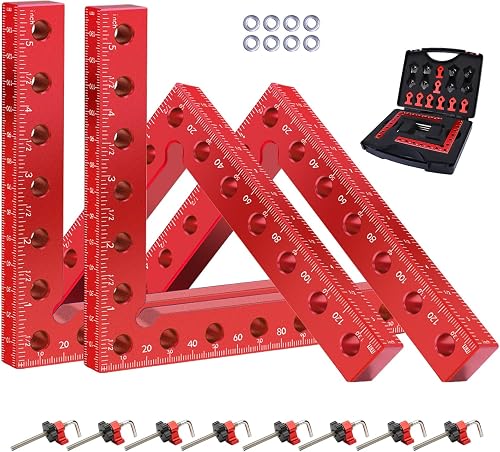 4PCS 90° Corner Clamps for Woodworking