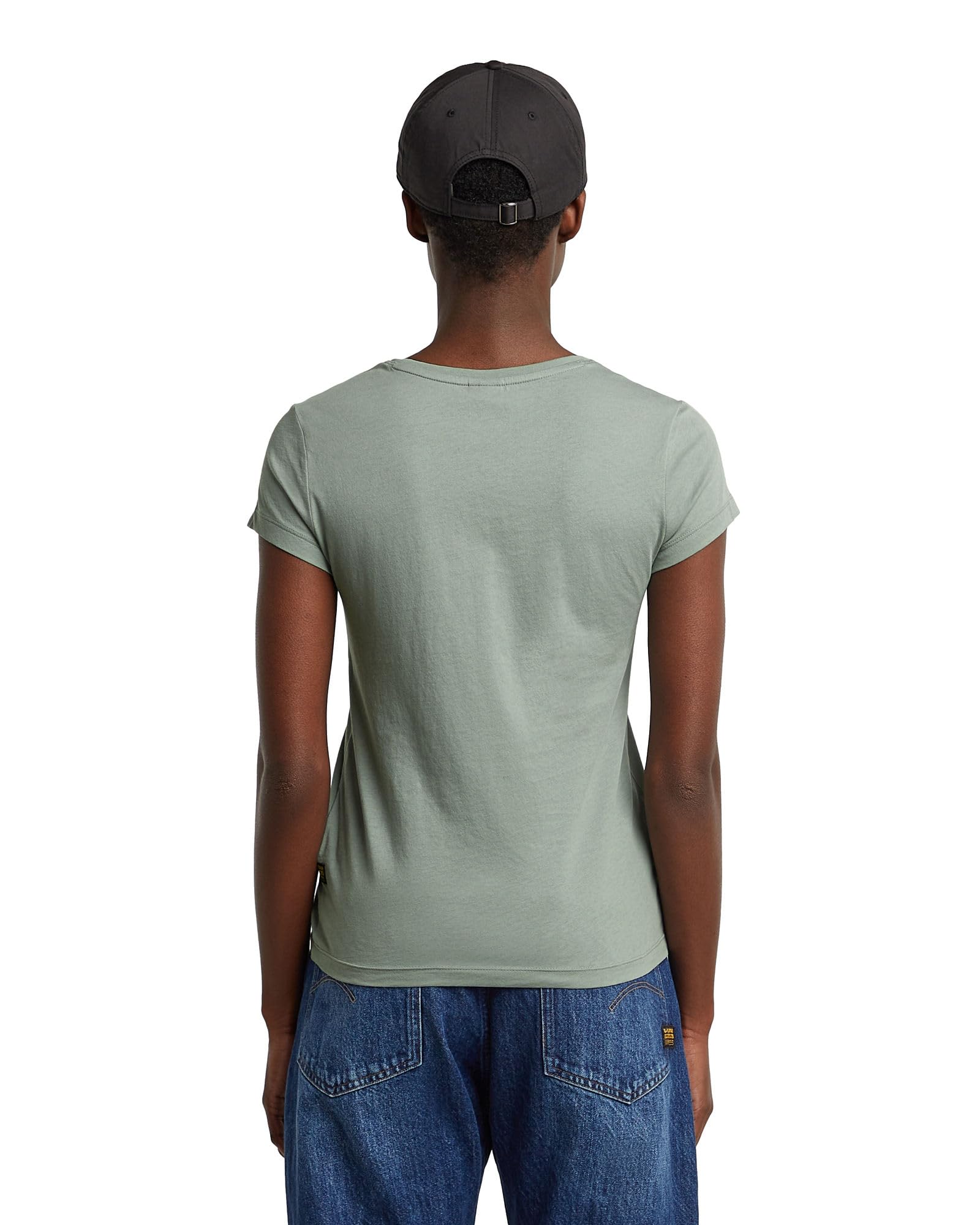 G-Star Women's Moto Slim U-Neck Top