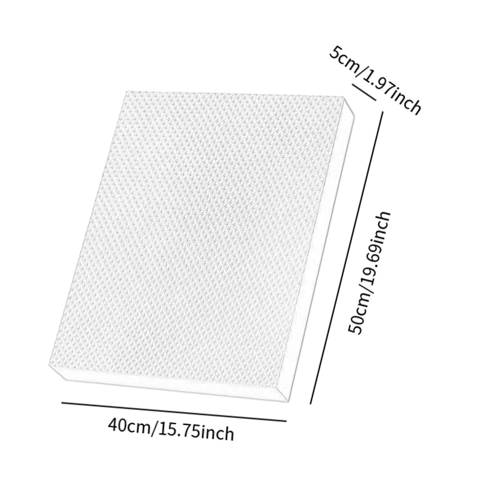 Menolana Yoga Exercise Pad Yoga Mat Nonslip Workout Mat Balance Training Pad Yoga Knee Pad for Roller Outdoor Pilates Travel Dumbbell, Blue