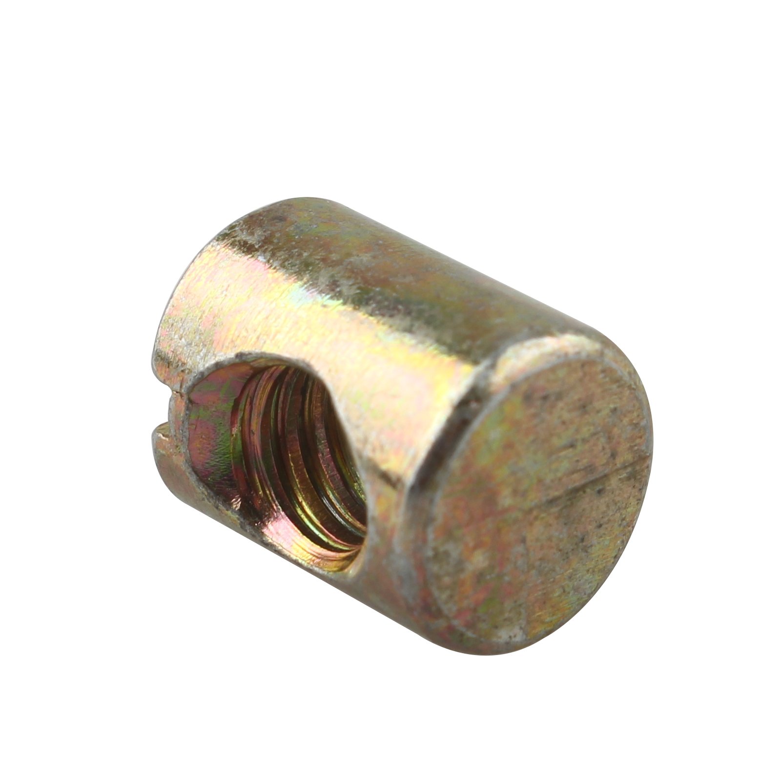 10 pezzi M8 * 15 mm Barrel dadi tasselli in titanio per mobili letto lettino sedie