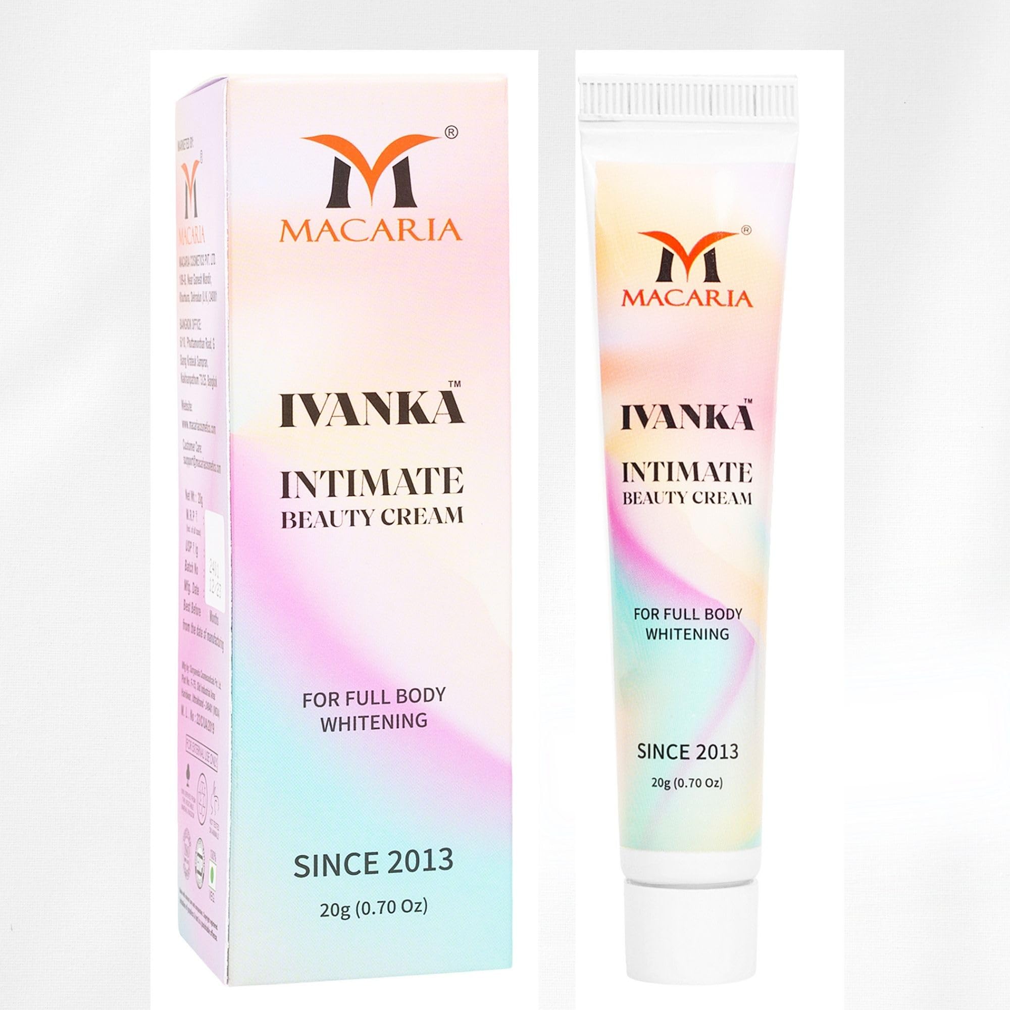 Ivanka pigmentation cream for girls by Bangkok Technology