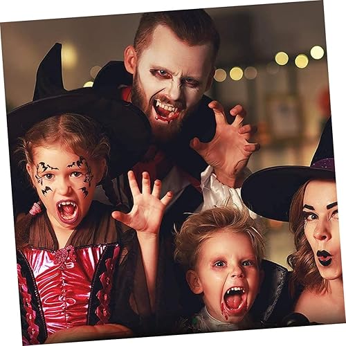 Miniatura 6 de Dentaduras de Halloween Adul Photo Props Juguetes 10pcs Gagtechnoblade Cosplay Dientes Falsos Divertidos Horror Dientes Falsos Accesorios Halloween