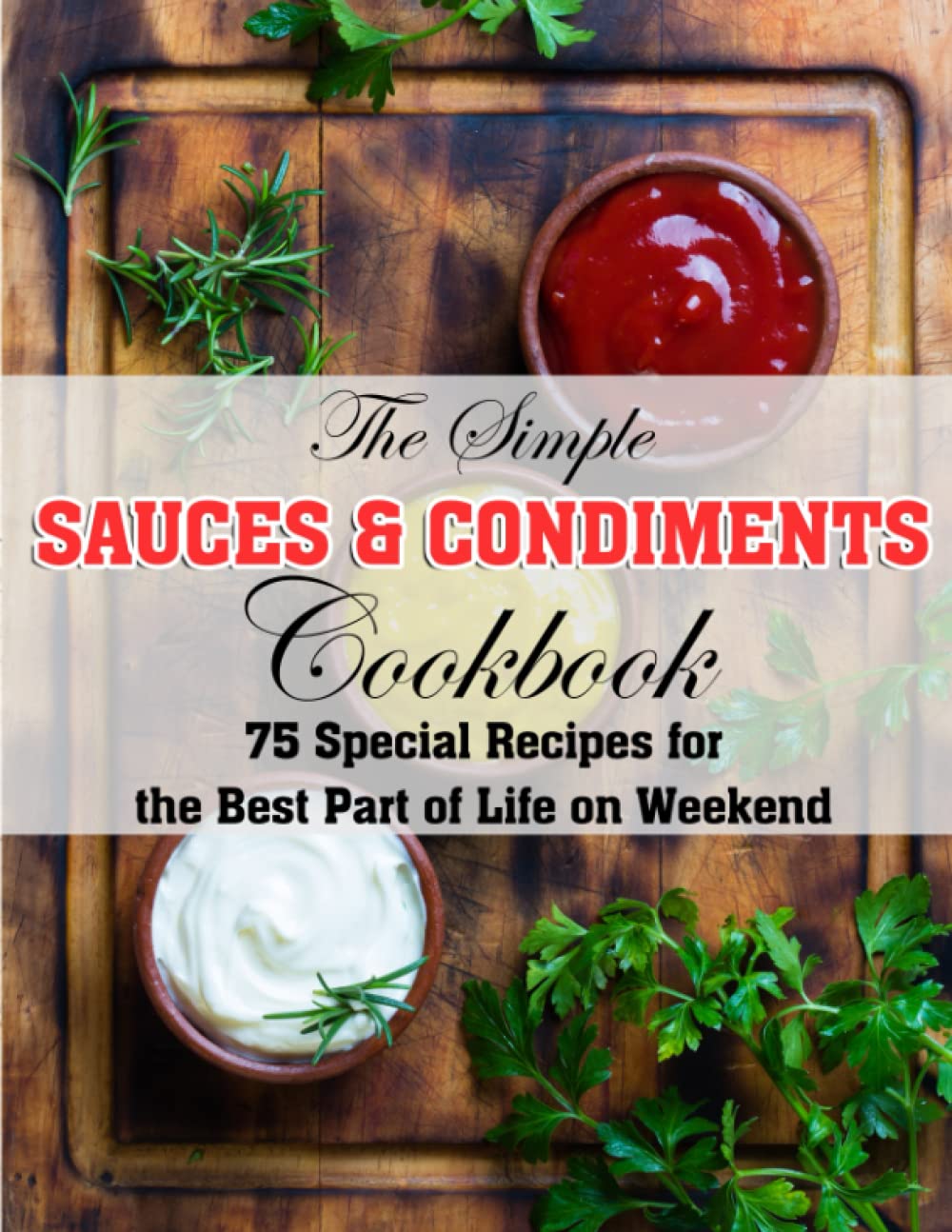 The Simple Sauces And Condiments Cookbook: 75 Special Recipes for the Best Part of Life on Weekend