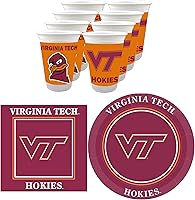 Vista 28 de UTSA Roadrunners Party Supplies - Juego de 48 piezas con licencia oficial: vasos de plástico para bebidas de 16 onzas, platos de papel de 9