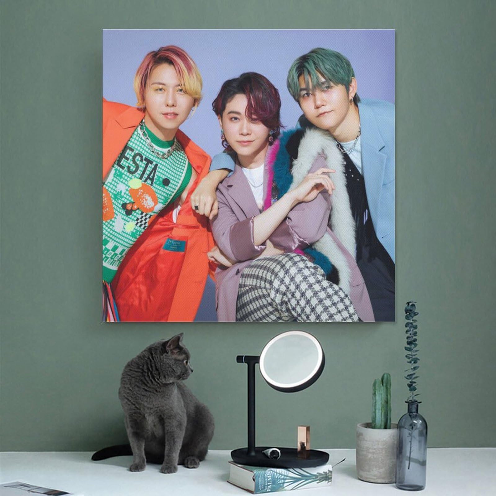 Amazon.co.jp: 歌手ミセスMrs. GREEN APPLE ポスター 印刷 ポスター