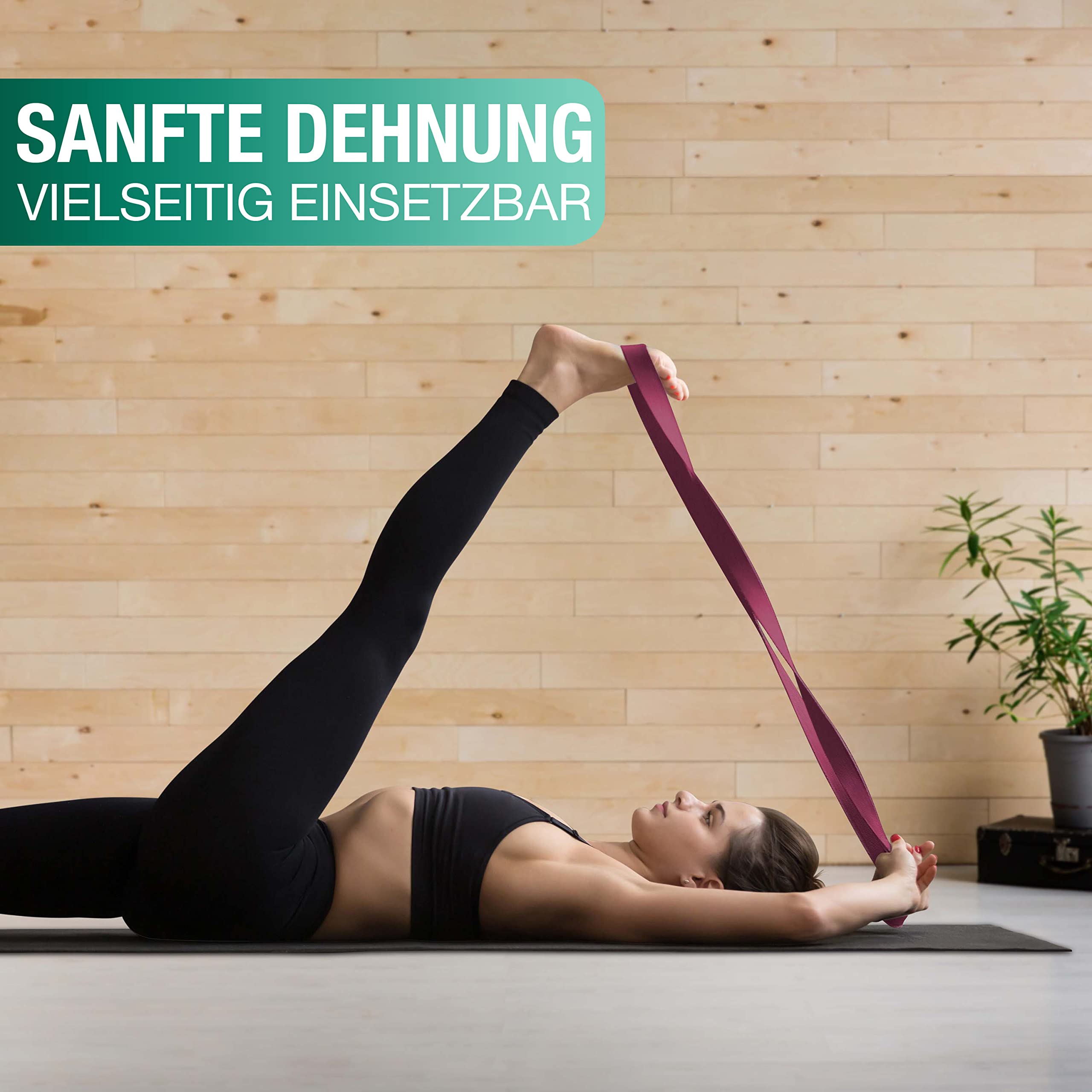 NAJATO Sports Yoga Block Kork 2er Set – Wahlweise mit Yogagurt – Yogablock inkl. E-Book (PDF Datei) – Yogaklotz für Pilates und Meditation – Aus natürlichem Material