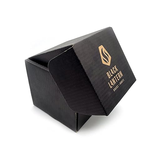 Miniatura 4 de Black Lantern Coffee Mugs - Large Tea Mug and Coffee Cup for Nature Lovers Cereamic Mug with Forest and Clouds Print - 15oz. Mug for Hot Chocolate