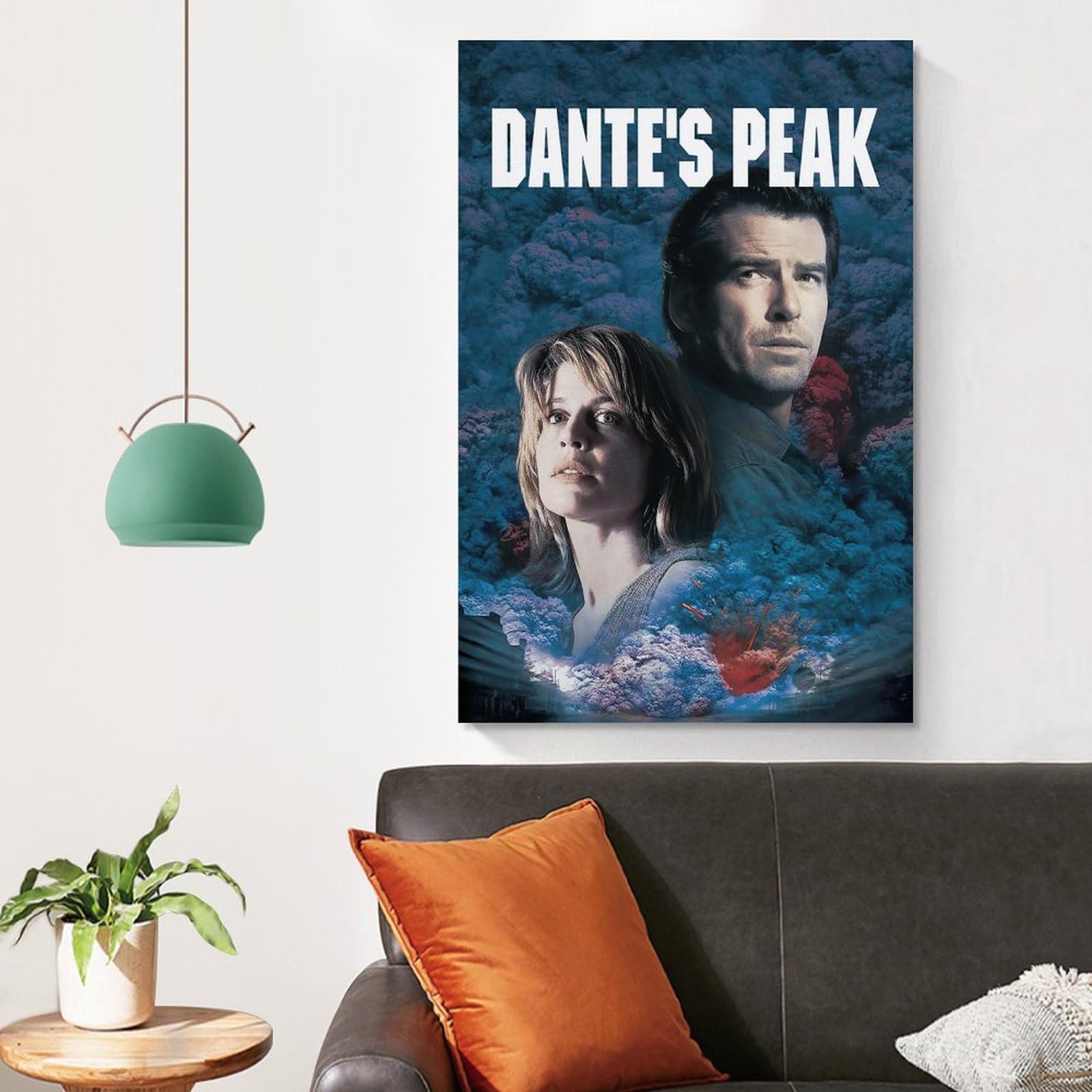 Amazon.com: Dante's Peak Movie Poster Canvas Art Posters for Room