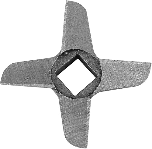 Miniatura 9 de BORDSTRACT Cuchilla para picadora de carne, hoja de molienda de acero en forma de cruz, accesorios de repuesto para picadoras de cocina (10#)