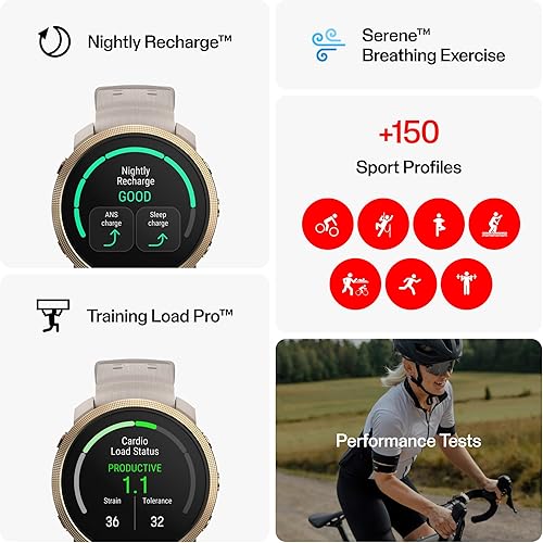 Miniatura 4 de Polar Vantage M3  Multi-Sport Smartwatch with AMOLED Display, Dual-Frequency GPS, Turn-by-Turn Navigation, Up to 7-Day Battery Life