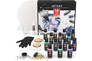 Arteza Acrylic Pouring Paint Kit: Unleash Your Creativity with Vibrant Colors and Premium Tools