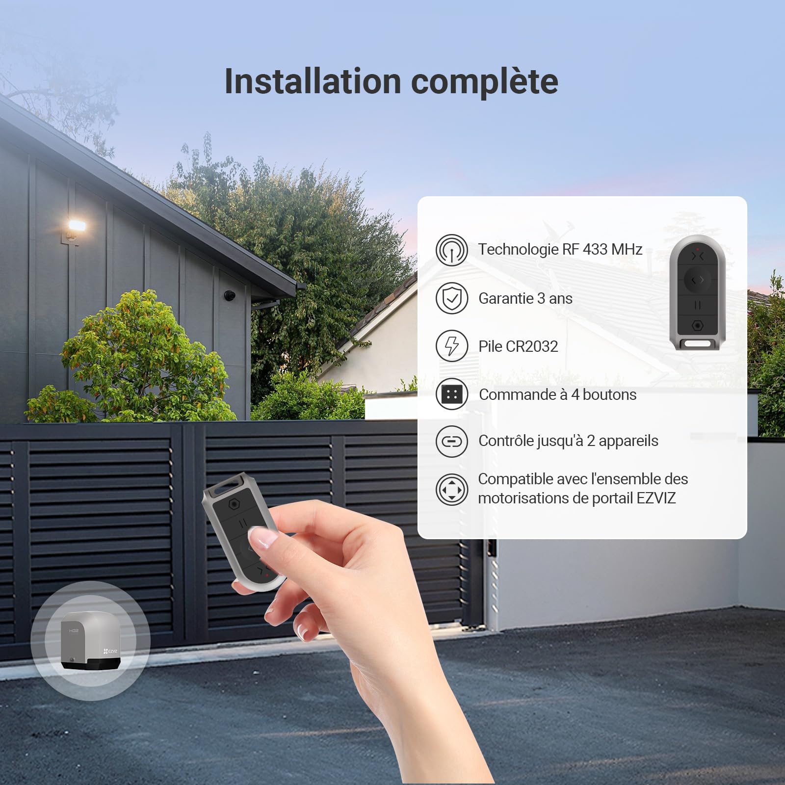 EZVIZ HGT2 Remote Controller