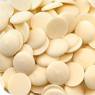 White Chocolate Melts - 2 Pound Pack - Merckens Melting Wafers for Dipping, Molding, Coating and Baking - Creamy Chocolate Melting Wafers for All Occasions