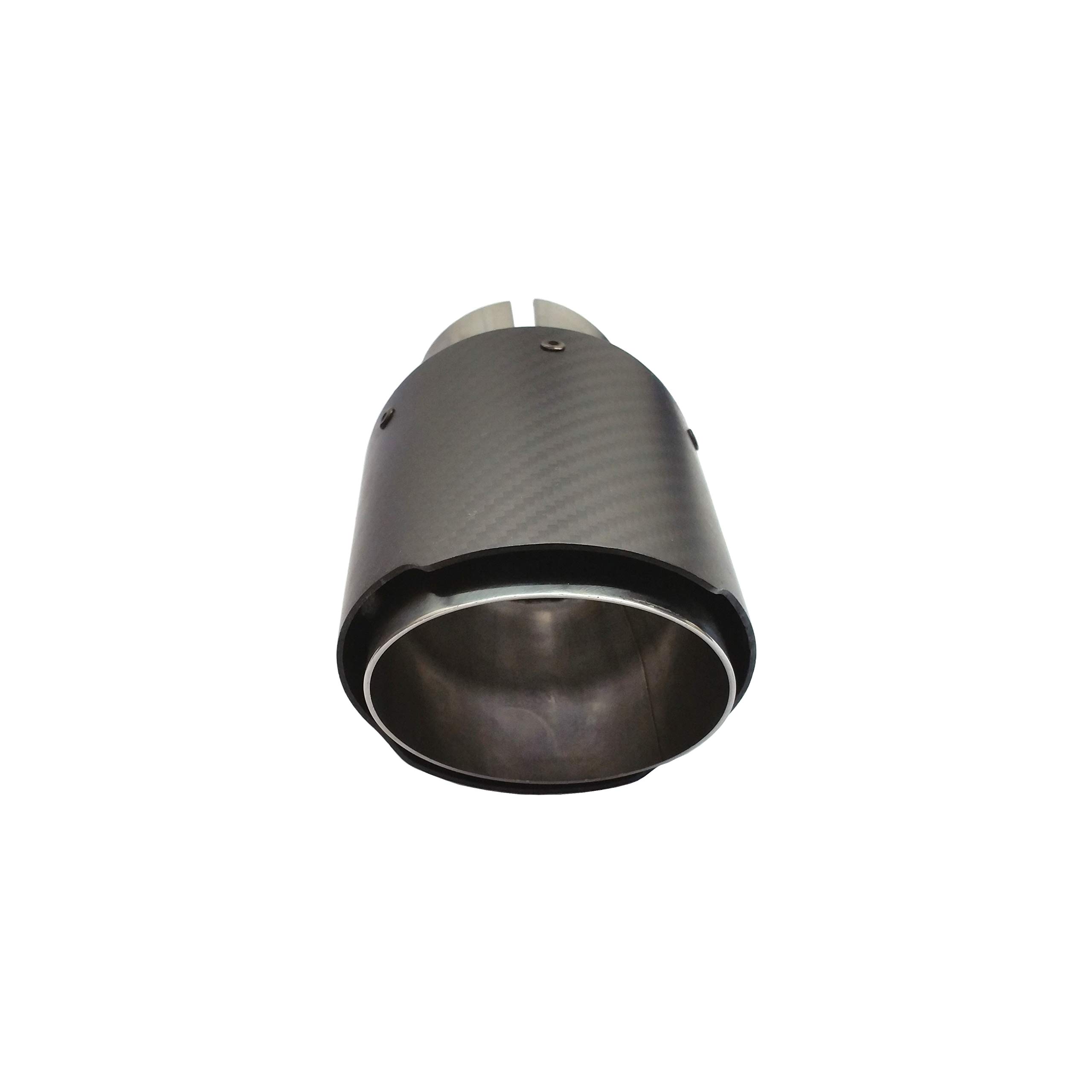 Tuning Auspuff Endrohr AUSPUFFBLENDE ENDROHR SCHWARZ 2x 90mm 65mm Anschluß Doppelrohr Auspuff Sport EUR 73,40 - DE Endrohr 90 Mm