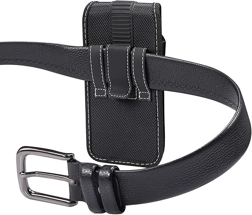 Miniatura 6 de Funda de nailon resistente para teléfono celular, funda táctica para teléfono celular, funda para cinturón de teléfono inteligente, fundas militares