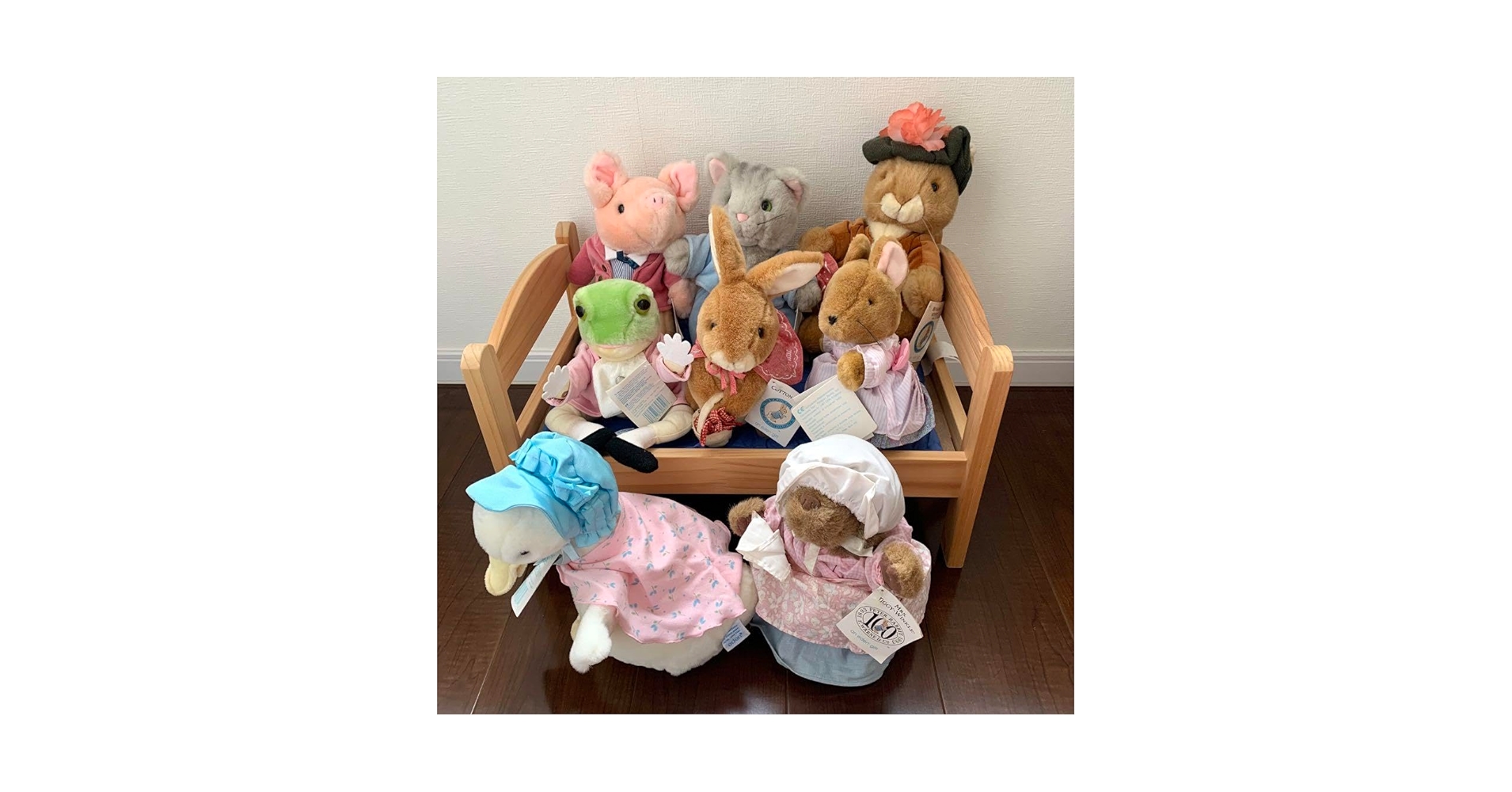 EDEN社アメリカ製ビンテージ ピーターラビット ぬいぐるみ Amazon.co.jp: Eden社 ぬいぐるみ まとめ売り ピーターラビット